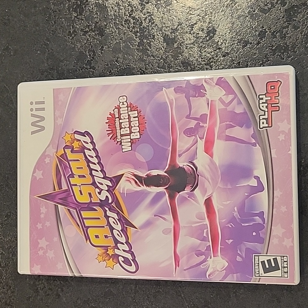 Wii All Star Cheer Squad Video Game